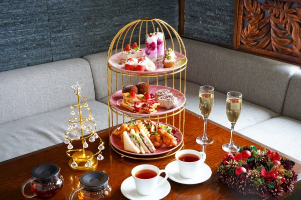 11/4スタート<br> 【天空のChristmas Afternoon Tea】<br>乾杯酒&カフェフリーの画像