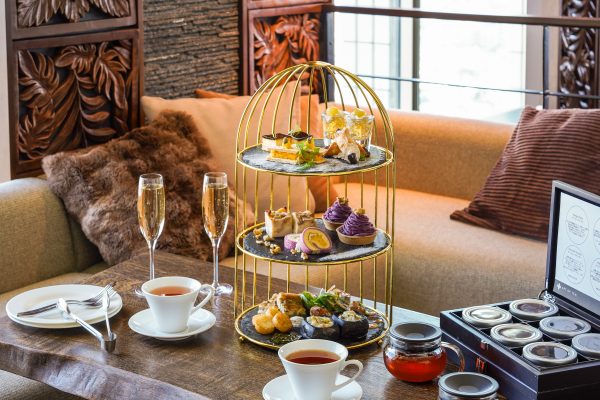 8/31～<br>【Autumn Afternoon Tea】<br>マスカットや紫芋など秋の味覚を楽しむ3段ティースタンドの画像